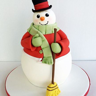 Торт добрый снеговик купить - нижнийновгород.сладкоежкин.рф